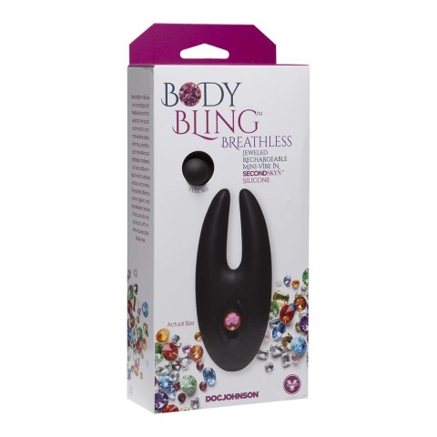 Doc Johnson Breathless Body Bling - silikonowy stymulator z 8 trybami