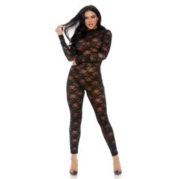 Forplay Sweet Lace Bodystocking L koronkowy kombinezon z długim rękawem