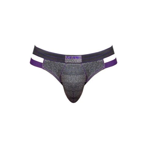 Male Power Heather Haze Bikini XL z ozdobnymi wycięciami, szare