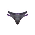 Male Power Heather Haze Bikini M z wycięciami, jasne szwy