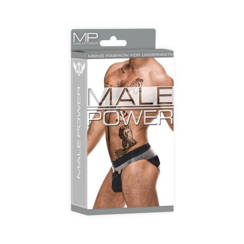 Male Power Iron Clad bikini S - siateczka, niski stan, elastyczny materiał
