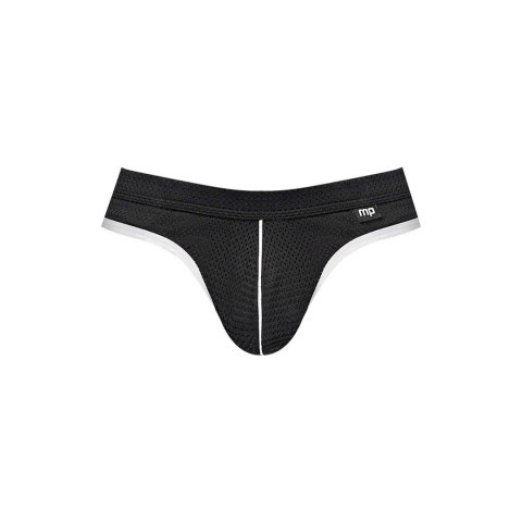 Male Power Sport Mesh stringi siateczkowe L/XL czarne