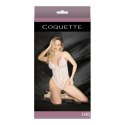 Coquette Body Mesh Romby Wysokie Wycięcie Regulowane Ramiączka