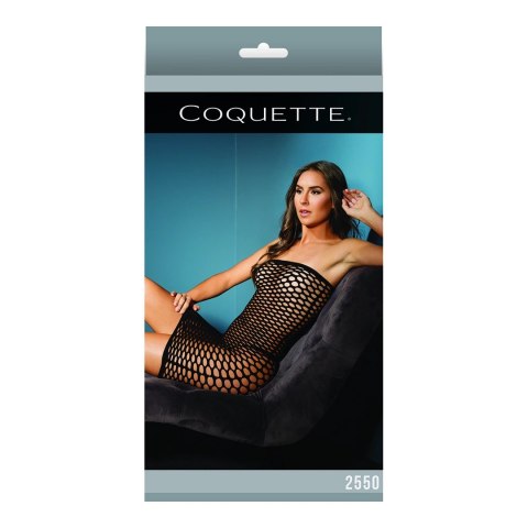 Coquette Sukienka Tuba klasyczna czarna elastyczna mini S/M