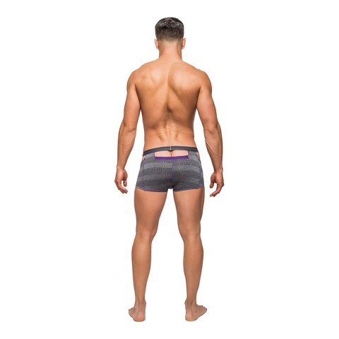 Male Power Haze M szorty z wycięciami na biodrach i ozdobnym pasem