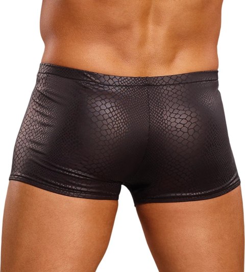 Male Power Mini szorty L czarne komfortowe nylon/spandex