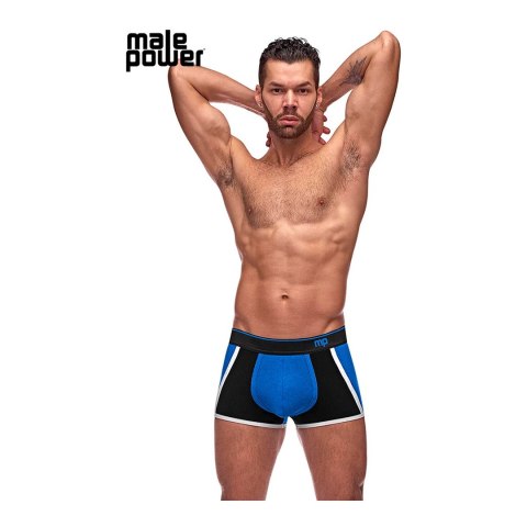 Male Power Szorty Retro XL czarne - bawełna z dodatkiem spandexu