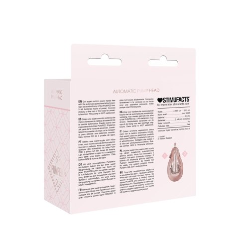 Pumped by Shots - Automatyczna pompka do stymulacji sutkow z mocnym systemem ssącym