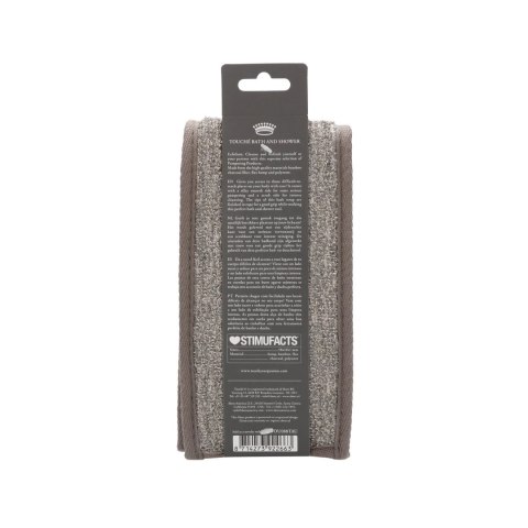 Touche by Shots Pasek Peelingujący Big Back Strap z Węglem Drzewnym