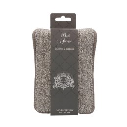 Touche by Shots gąbka kąpielowa prostokątna z włoknem konopnym i węglem