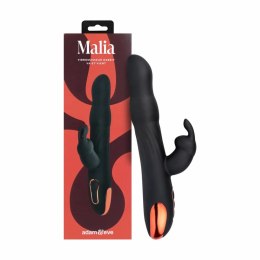 Adam & Eve Malia Rabbit Vibrator silikonowy z podwojną stymulacją