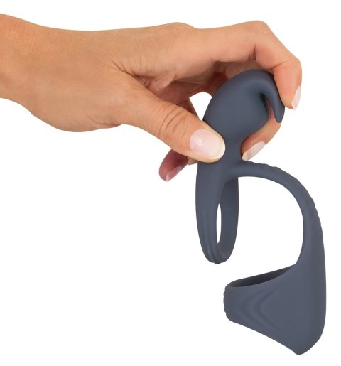 Beau coeur Vylor RC - silikonowy system intymny z pilotem, 2 silniki, czarny