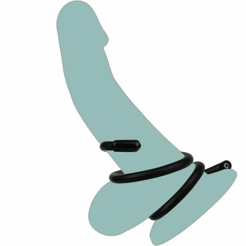 ElectraStim Recoil Shape & Play - elastyczna elektroda unipolarna 40 cm czarna