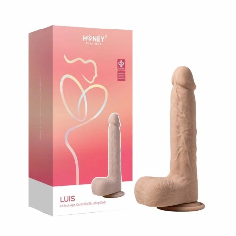 HoneyPlayBox Luis - Inteligentna Maszyna Intymna z Funkcją Ruchu i Podgrzewaniem 22 cm