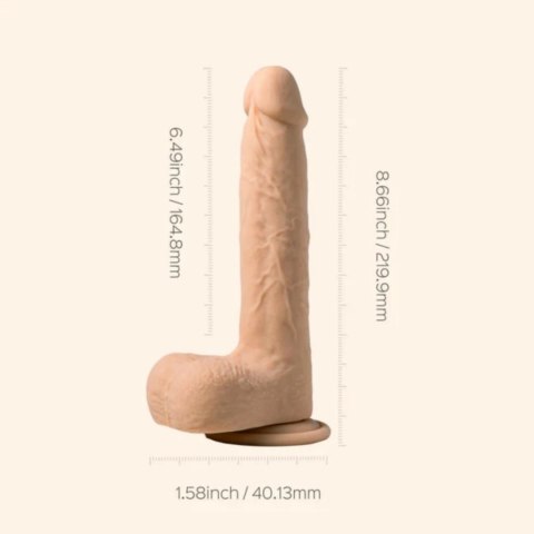 HoneyPlayBox Luis - Inteligentna Maszyna Intymna z Funkcją Ruchu i Podgrzewaniem 22 cm
