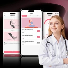 HoneyPlayBox PUFF Trener Kegla Czerwony z Aplikacją i Regulacją Objętości