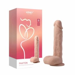 HoneyPlayBox Paxton - Anatomiczny model obrotowo-wibrujący 21,9 cm z mocowaniem