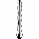 Satisfyer Cosmic Crest 2 - dwustronny model ze stali nierdzewnej 20,5 cm