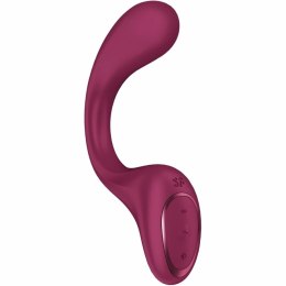 Satisfyer G For Goddess 2 Rabbit, silikonowy, 60 programow, bordeaux