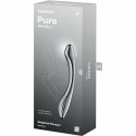 Satisfyer Pure Gravity 1 - dwustronny model ze stali nierdzewnej, srebrny