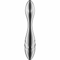 Satisfyer Pure Gravity 3 - dwustronny masażer ze stali nierdzewnej