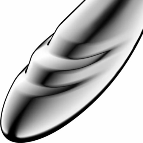 Satisfyer Pure Gravity 3 - dwustronny masażer ze stali nierdzewnej