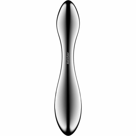 Satisfyer Pure Gravity 3 - dwustronny masażer ze stali nierdzewnej