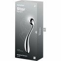 Satisfyer Star Force 4 - dwustronny masażer ze stali nierdzewnej XXL