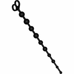 ToyJoy Flexible Beads - Elastyczne kulki silikonowe 38 cm czarne
