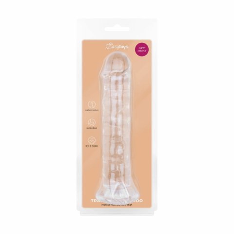 Toyz4Lovers Jelly Classic Transparent Model 18 cm elastyczny