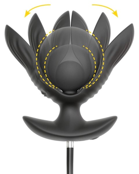 ANOS RC Inflatable Expander Plug - model z funkcją wibracji i pompką