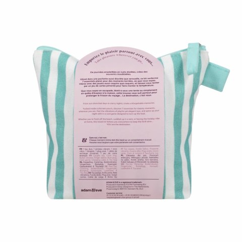 Adam & Eve Summerbox Zestaw Letni 7w1 dla Par, Turkusowy Limited Edition