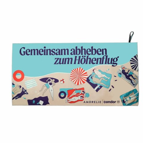 Amorelie Condor - ręcznik szybkoschnący z mikrofibry, szary