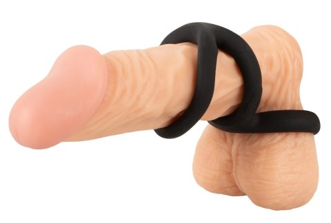 Erecto Triple Ring Liquid Silicone - elastyczny zestaw trzech pierścieni