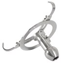 Fetish Collection Anal Deluxe - stalowy ekspander regulowany, 12,5 cm