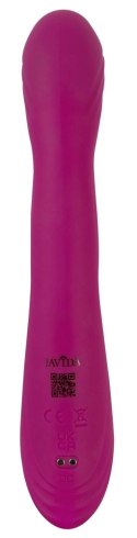 Javida 2F Vibrator Squirting - zaawansowany model z funkcją pulsacji, silikonowy, 22,5 cm