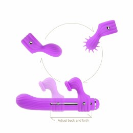 OTOUCH Magic Stick Violet - Wielofunkcyjny masażer z 3 nasadkami