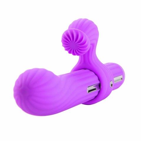 OTOUCH Magic Stick Violet - Wielofunkcyjny masażer z 3 nasadkami