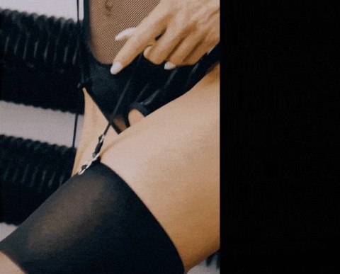 Obsessive Dominna body z wycięciami, czarne, z chokerem, L/XL