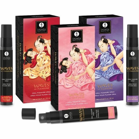 Shunga Waves Spray do Ust Arbuzowy 20ml - Odświeżający Aromatyczny Preparat