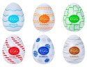 Tenga Egg Variety Pack 6 szt. - zestaw elastycznych rękawow standard