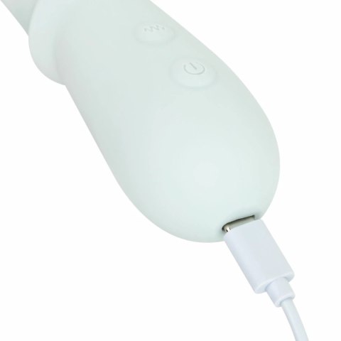 Good Vibes Only Sage potrojny stymulator silikonowy niebieski IPX7