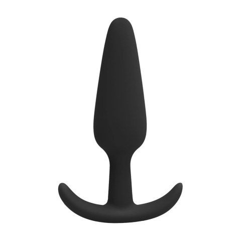 Malo Small Korek Anatomiczny z Przyssawką Silikonowy Czarny