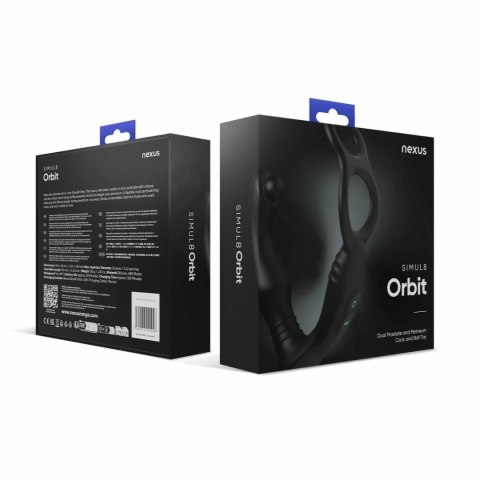 Nexus Simul8 Orbit Edition - wielofunkcyjny stymulator z rotacją, silikonowy 13,5cm