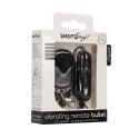 Shots VibraPlay Bullet - Model z pilotem, 10 trybow, czarny