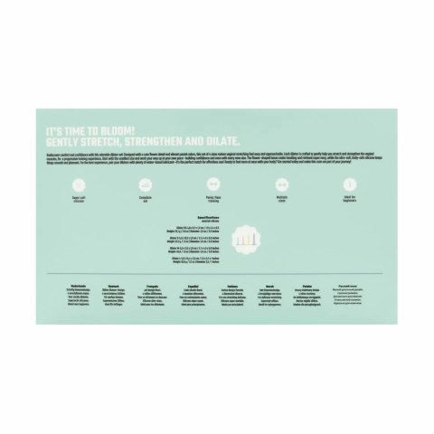 Teazers Zestaw Anatomicznych Rozszerzaczy Silikonowych 4 Rozmiary