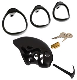 You2Toys System zabezpieczający z trzema pierścieniami i silikonowym aplikatorem