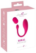 Beau Coeur Koral RC Love Ball - kulka treningowa z pilotem, fioletowa