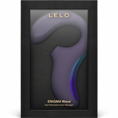 LELO ENIGMA Wave Cyber Purple - trojfunkcyjny masażer z technologią WaveMotion