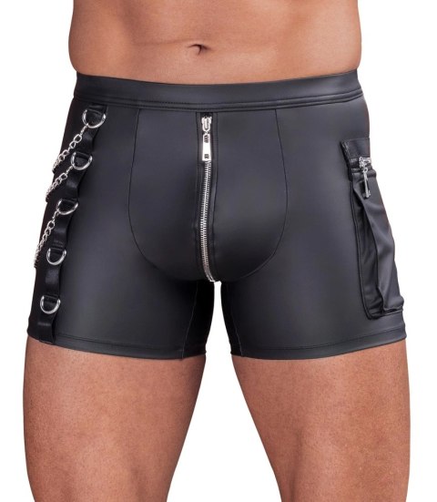 NEK Spodnie męskie 2XL matowe, łańcuchy, kieszeń cargo